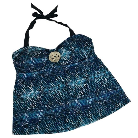 Merona Halter Tankini Top size 16W - Picture 1 of 5